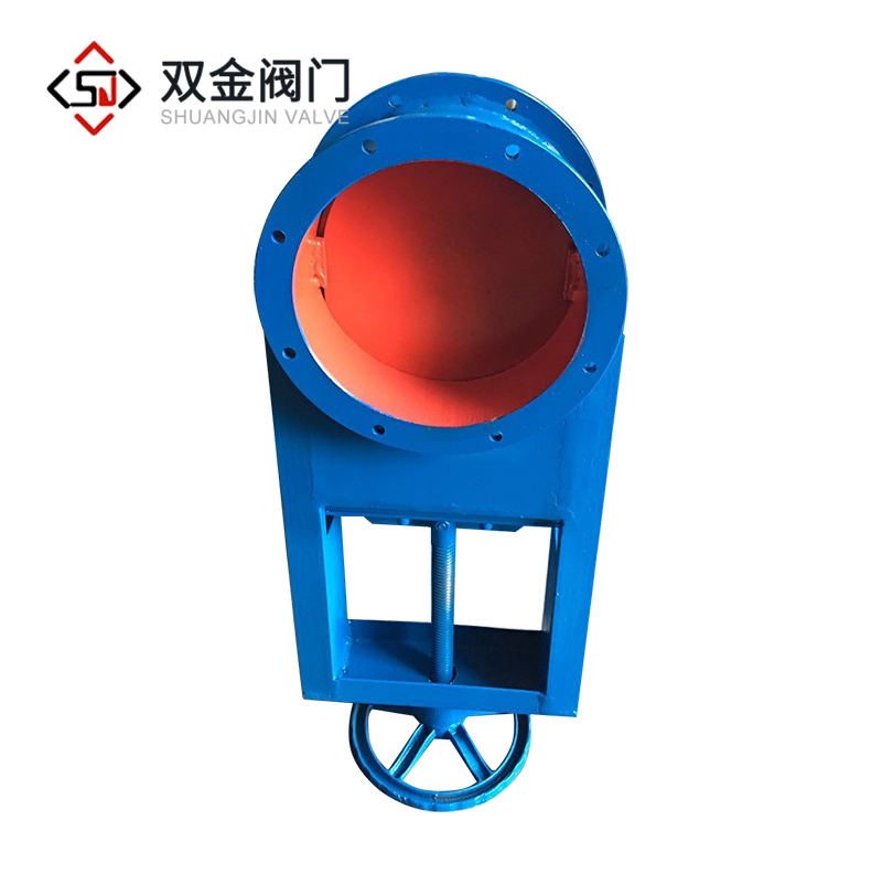 手动圆形插板阀